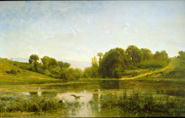 Pool at Gylieu by Daubigny